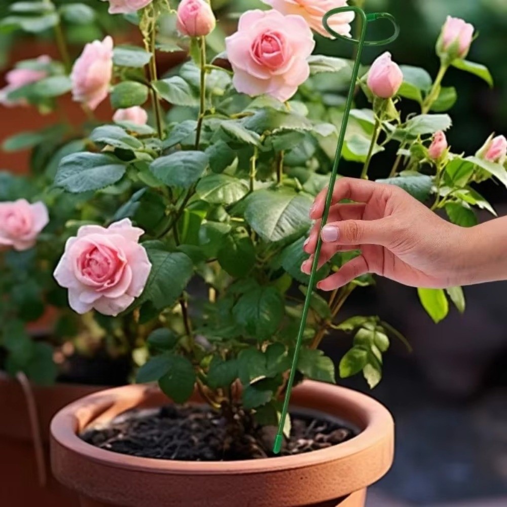 Plant Parent Tools - Neuer Metall-Stützrahmen, wiederverwendbare Gartenhalterung gegen Herunterfallen,