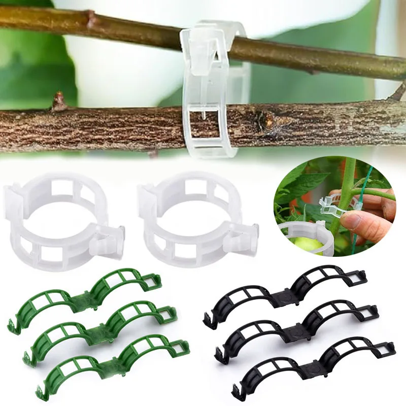 Plant Parent Tools - 100PCS Anlage Befestigungs Clips Wiederverwendbare Anlage