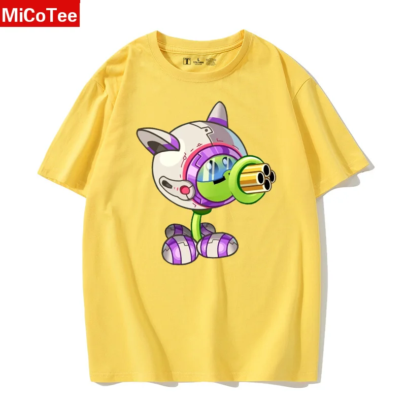 Plant Parent Shirt - Neues Plant VS Zombie Kurzarm-Baumwoll-T-Shirt für