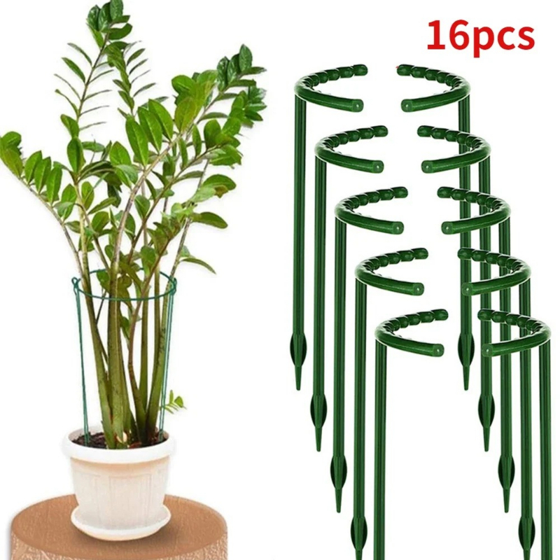 Plant Parent Tools - Kunststoff-Pflanzenstützpfahlständer, Pflanzenstützpfahl für Blumen, Gewächshäuser, Arrangement,