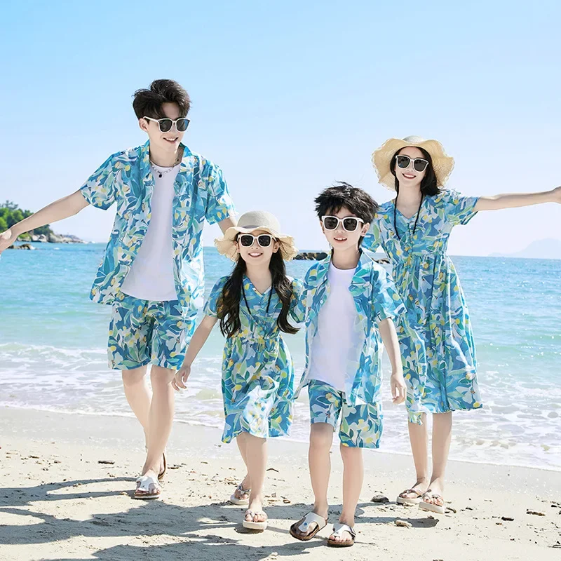 Plant Parent Shirt - Vater Sohn Hemden SetKleidung Sommer Urlaub