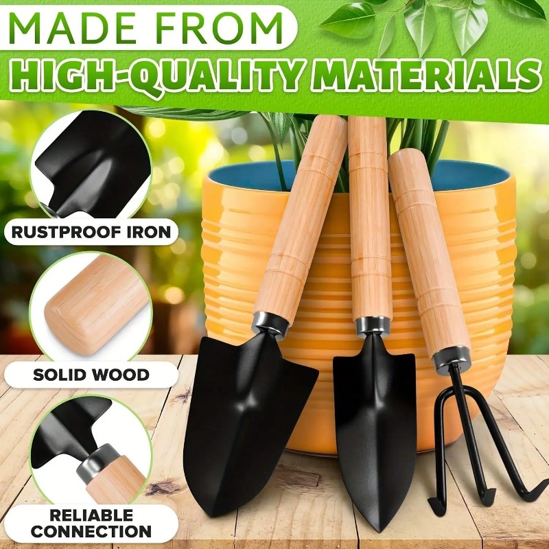 3-teiliges Mini-Gartengeräte-S – Plant Parent Tools Bewertung und Preis